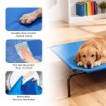 STARLATTA Washable Elevated Dog Bed for Large Dogs