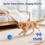 Sankell Smart Interactive Dog Toy Ball with Lights