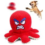 Interactive Octopus Dog Toy with Plush and Recording