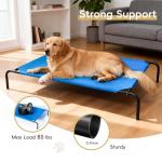 STARLATTA Washable Elevated Dog Bed for Large Dogs