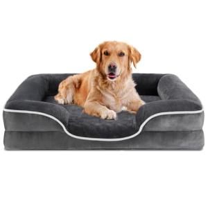 Large Orthopedic Dog Bed with Washable Cover