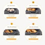 Large Orthopedic Dog Bed with Washable Cover