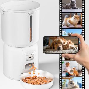 YIZFERN Smart Pet Feeder with Camera and Audio