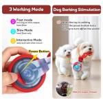 Interactive Rechargeable Dog Ball for Playtime Fun