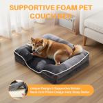 Large Orthopedic Dog Bed with Washable Cover