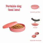 RyanDesign Travel Dog Food & Water Bowl