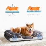 Large Orthopedic Dog Bed with Washable Cover