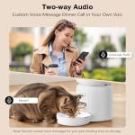 YIZFERN Smart Pet Feeder with Camera and Audio
