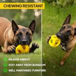 Indestructible Dog Ball for Aggressive Chewers