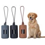 3-Pack Dog Poop Bag Holders for Leash