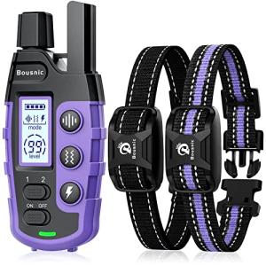 Purple Large Dog Training Shock Collar