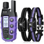 Purple Large Dog Training Shock Collar