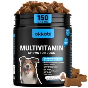Chewable Dog Multivitamins for Joint and Immune Health