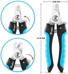 Candure Dog Nail Clippers - Stainless Steel, Blue