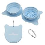 Mahleno 2-in-1 Silicone Travel Dog Bowls