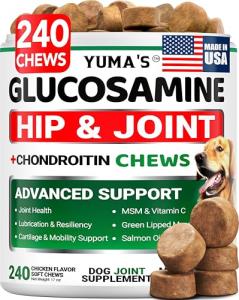 Glucosamine Chews for Dogs - Joint Support Treats