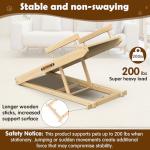 Wooden Dog Ramp for Couch, Bed, or Car