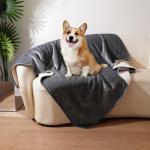 Small Dog Waterproof Sherpa Blanket, Washable