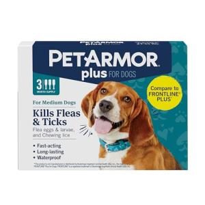 PetArmor Plus Flea and Tick Treatment for Dogs
