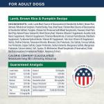 Natural Balance Dry Dog Food with Lamb & Pumpkin