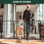 Indoor Dog Playpen with Extra 8 Panels, 40 Inch