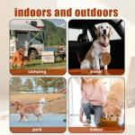 Collapsible 2-in-1 Silicone Dog Travel Bowls