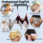Dog Grooming Hammock Harness for Cats and Dogs