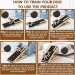 Wooden Dog Ramp for Couch, Bed, or Car