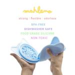 Mahleno 2-in-1 Silicone Travel Dog Bowls