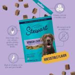 Stewart Venison Liver Freeze-Dried Dog Treats