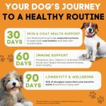 Googipet Premium Dog Multivitamin Chewable, Dog Vitamins and Supplements, Puppy Vitamins & Senior Dogs Probiotics for Gut Health + Vitamin C, Glucosamine for Dogs Joint Support (Chicken Flavor)