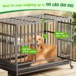 MVSSP Engaging Chew Toys for Dogs - Puppy Crate Training Aids, Puzzle Treat Dispenser with Rope Ball for Reducing Stress and Anxiety, Compatible with Peanut Butter Treats (Green)