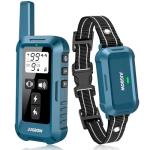 Jugbow Dog Shock Collar - 4200FT Dog Training Collar with Remote, IPX8 Waterproof Electric Collar with 4 Training Modes, Security Lock, Rechargeable e-Collar for All Breeds, Sizes, Blue