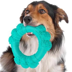 DAOZIJI Indestructible Dog Chews - Super Duty Chew Toys for Aggressive Dogs, Puppy Teething Relief & Interactive Play