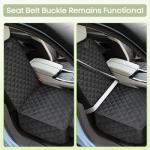 Smatto Dog Car Seat Cover, 2 Pack Waterproof Pet Front Seat Car Cover, Full Protection Dog Seat Protector with Side Flaps, Universal Size for Cars, Trucks, SUVs