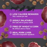 Cloud Star Tricky Trainers Soft & Chewy Dog Treats, Liver, 14 oz. Pouch