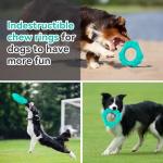 DAOZIJI Indestructible Dog Chews - Super Duty Chew Toys for Aggressive Dogs, Puppy Teething Relief & Interactive Play