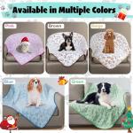 Stuffed Small Dog Blanket for Puppy Cat Bed, Washable Indoor Dog Beds & Furniture, Soft 24 * 32 inches Blanket Small Pet Supplies