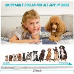 Bousnic Waterproof Rechargeable Shock Collar for Dogs