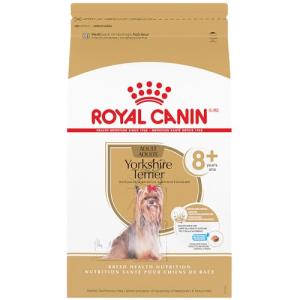 Royal Canin Breed Health Nutrition Yorkshire Terrier 8+ Senior Dry Dog Food, 2.5 lb Bag