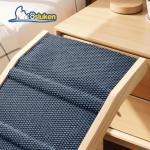 𝟐𝟎𝟐𝟔 𝐔𝐩𝐠𝐫𝐚𝐝𝐞𝐝 Dog Ramp for Bed, 64" Long Foldable Pet Ramp for Small Large Dogs, Dog Ramps for High Beds Car, High Traction with Platform 6 Adjustable Heights 24" to 30" Up to 220LBS, Wood