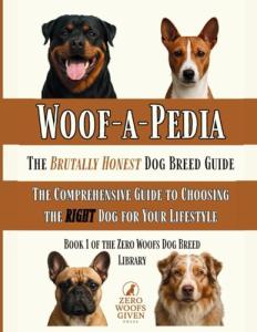 Woof-a-Pedia: The Brutally Honest Dog Breed Guide: A Comprehensive Guide to Choosing the RIGHT Dog for Your Lifestyle (The Zero Woofs Given Dog Breed Library)
