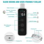 Bousnic Waterproof Rechargeable Shock Collar for Dogs