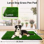 Dog Grass Pad 39.3 x 31.5 Inches - Easy Clean