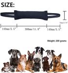 Clysoru Dog Tug Toy Double Pack Tough Jute Bite Pillow Training Equipment Puppy to Large Dogs Interactive