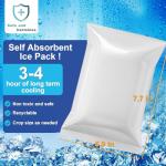 42'' Outdoor Elevated Dog Bed with Pillow, Raised Dogs Bed with Six Support Feet, Breathable Cooling Dog Cot Beds Medium Large Size Dogs, Outdoor Pet Hammock Beds, Pet Beds with 4 Ice Pack(Large)