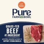 Canidae Pure Farm to Bowl Grass-Fed Beef & Barley Dry Dog Food, Adult, 4lb