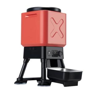 14L Automatic Dog Feeder for Large Breed – Extra Large Capacity, Anti-Blockage, Timed Auto Dog Food Dispenser, Dual Power Supply, Stainless Steel Bowl