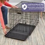 MidWest 24-Inch Folding Dog Crate with Divider