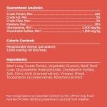 BIXBI Hip & Joint Support Beef Liver Jerky Dog Treats, 12 oz - USA Made Grain Free Dog Treats - Glucosamine, Chondroitin for Dogs - High in Protein, Antioxidant Rich, Whole Food Nutrition, No Fillers